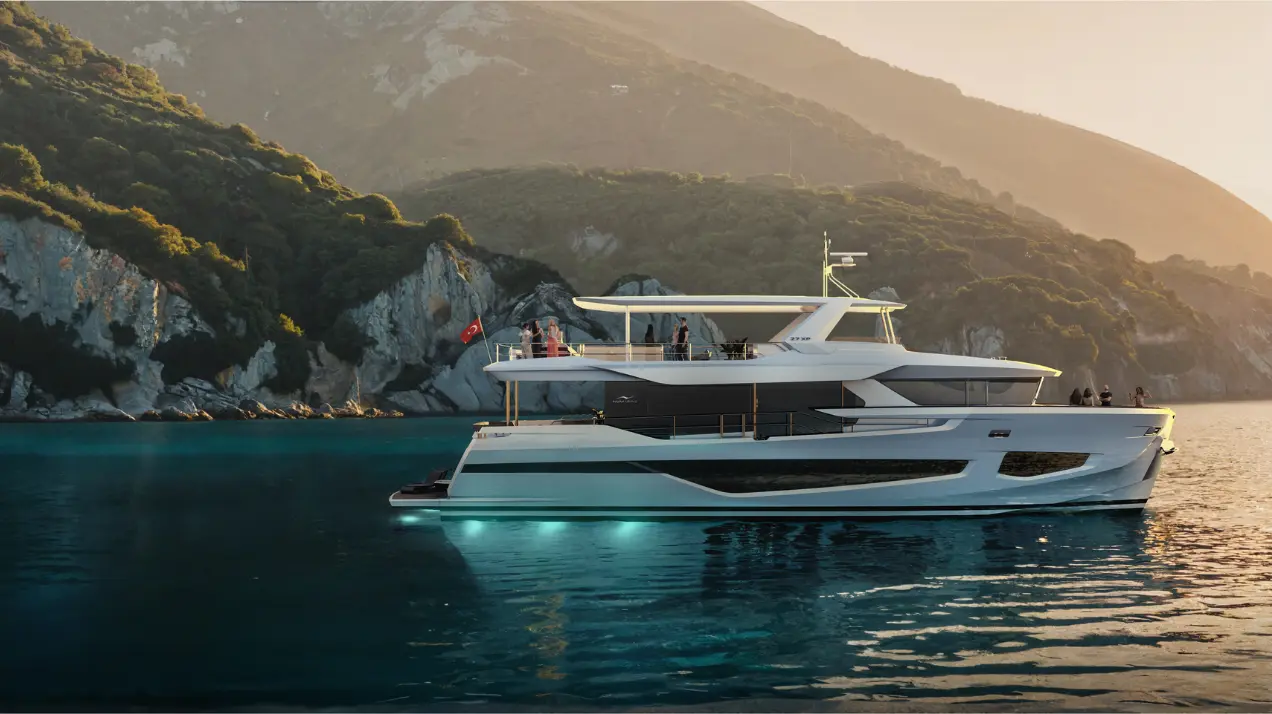 The Yacht Designed to Sit at Anchor Without Running Its Generators