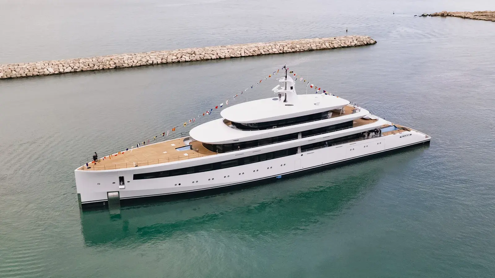 ISA Yachts Just Launched Its Largest Superyacht Ever