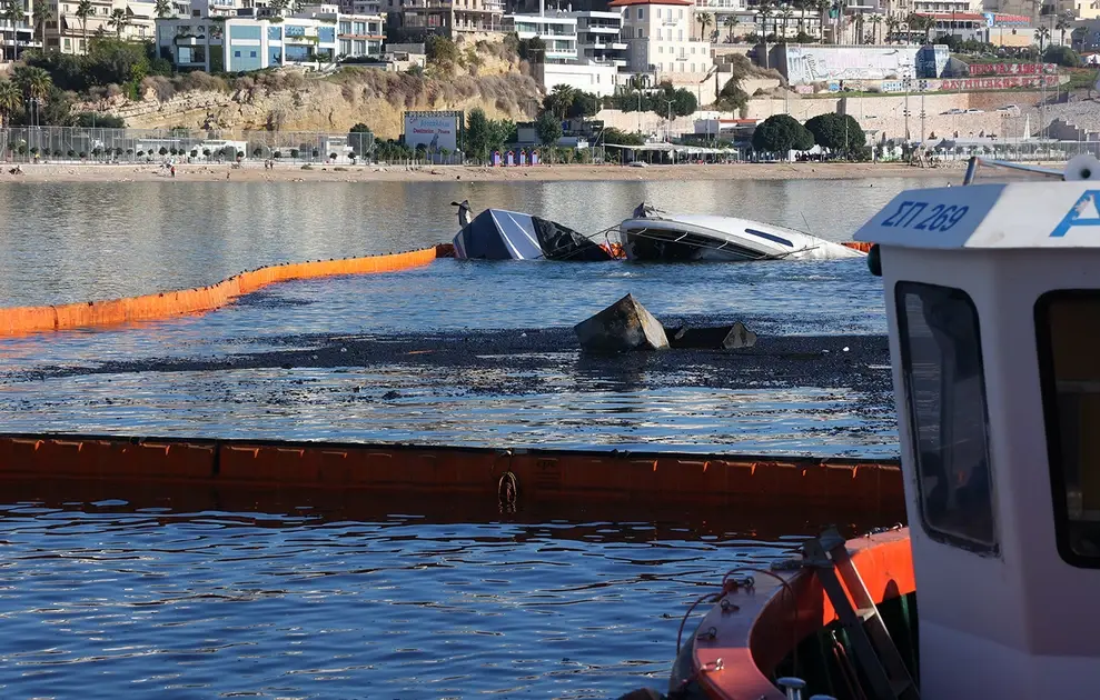 Four Yachts Destroyed in Fire at Greece Marina