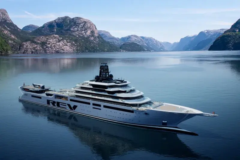 REV Ocean: The World’s Largest Yacht Ever Built Nears Completion