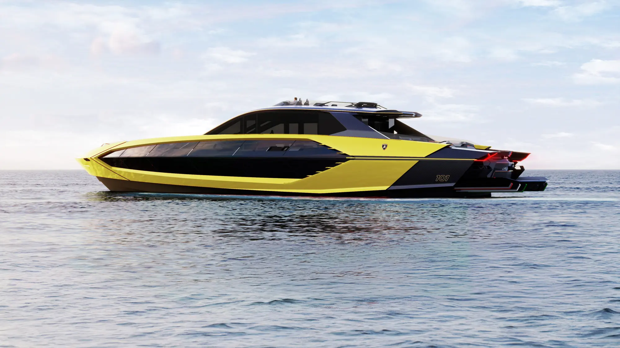 Tecnomar for Lamborghini 101 FT: Redefining the Future of Luxury Performance Yachting